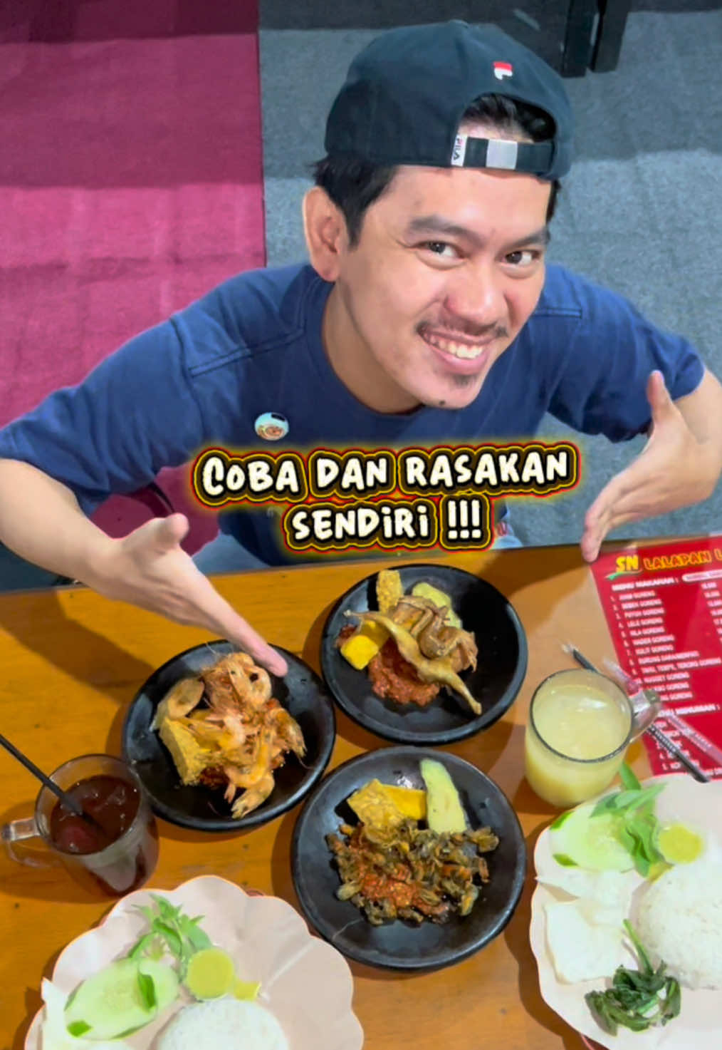 Yo iki ENAK MURAH,, ajaklah kluarga / kesayanganmu temen2… Nikmat rasanya… ramah dikantong harganya… #kulinerkediri #kulinermurah #lalapanlamongan #penyetan #kediri24jam 