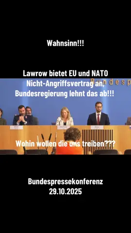 Bundesregierung lehnt angebotenen Nichtangriffs-Pakt mit RUS ab…