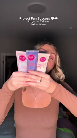 Thank you @Maddie for making this decision so easy for me!!!! #projectpan #bodylotion #projectpanning #projectpan2025 #eoslotion @eos Products @Palmer's @Kopari Beauty @Beekman 1802 