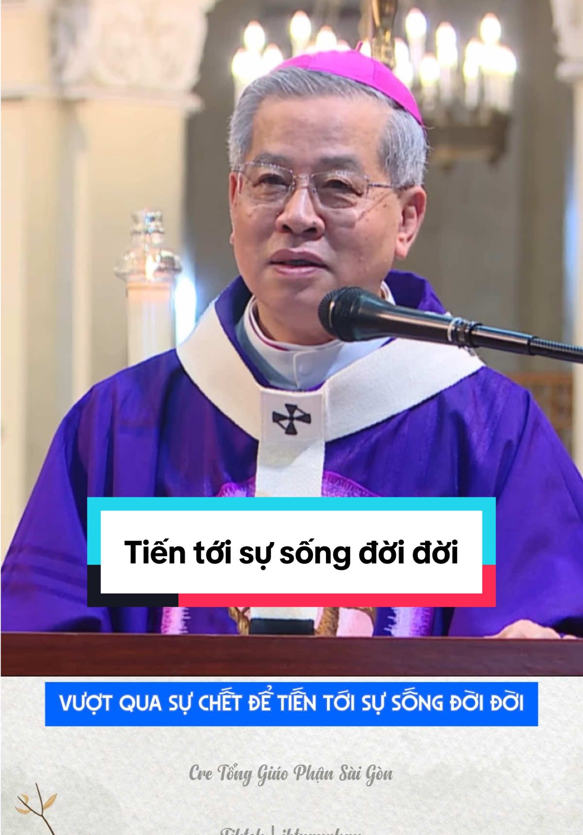 Vượt qua sự chết để tiến tới sự sống đời đời. Trích bài giảng của Đức Tổng Giuse Nguyễn Năng. 