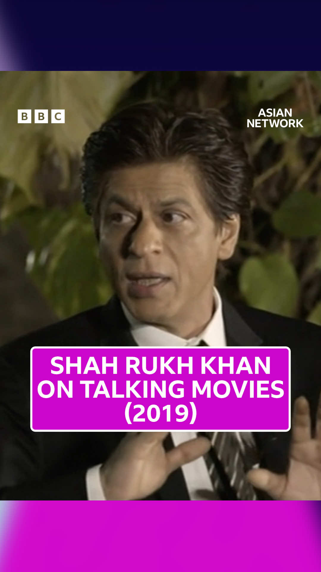 Shah Rukh Khan appearing on BBC News’ Talking Movies in 2019. As the iconic Shah Rukh Khan turns 60 today, we’re looking back at some of his best moments appearing on the BBC over the years 👏🏽 Tune into BBC Asian Network on Tuesday 4th November for our All Day Shah Rukh Khan party on @BBC Sounds 🥳🎧 #srk #shahrukhan #shahrukhkhanfan #bollywood #desitiktok 