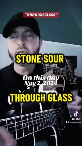 #onthisday 1 YEAR AGO… “THROUGH GLASS” - STONE SOUR #throughglass #stonesour #stonesourthroughglass #coreytaylor 