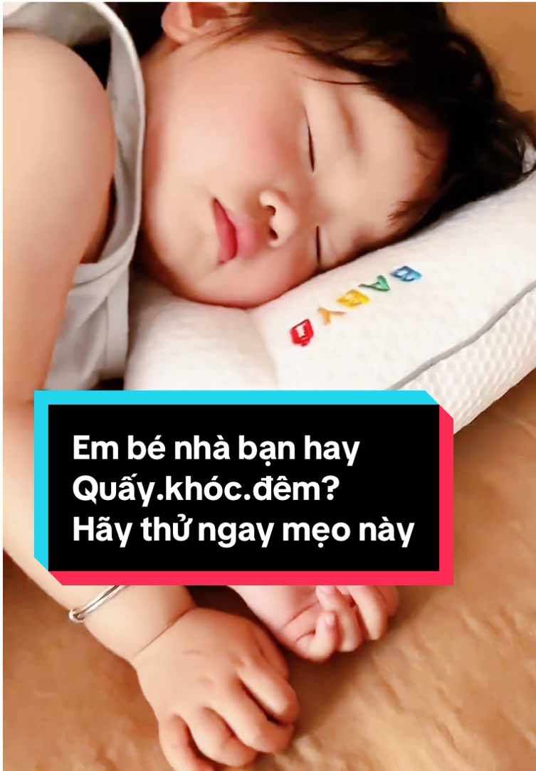 Em bé nhà bạn hay Quấy.khóc.đêm? Hãy thử ngay mẹo này #maymantailoc🍀☘️ #xuhuong #meophongthuy 