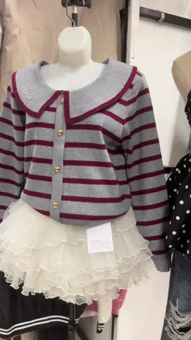 Màu kẻ ghi này xinh mà sang xỉu  #hottrend #xuhuong #viral 