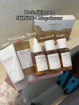 Basic skincare Skin1004 magadascar #skin1004 #centella #centellamadagascar 