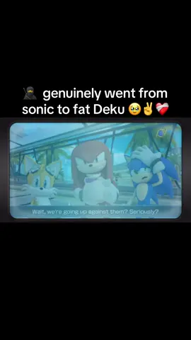 W tweet steal #sonicthehedgehog #myheroacademia 