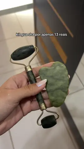 isso aqui ajuda tanto a desinflamar o rosto #guasha #guashatutorial #skincare #tiktokshopblackfriday 