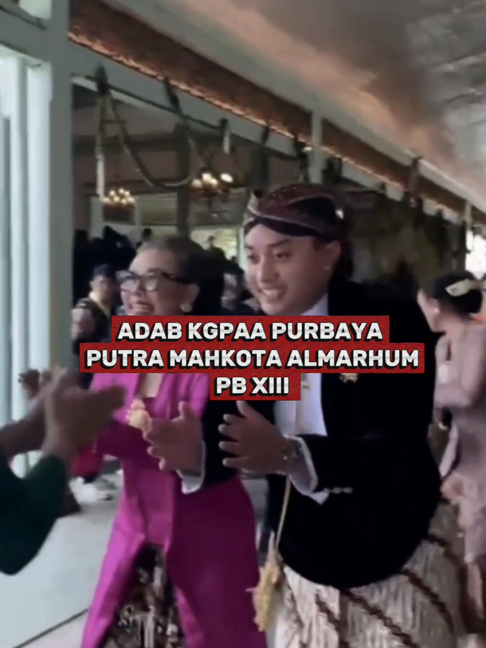 Putra sulung dari almarhum Pakoe Boewono XIII 😍 #purbaya #pakoeboewonoxiii #kratonsolo #surakarta #fyp 