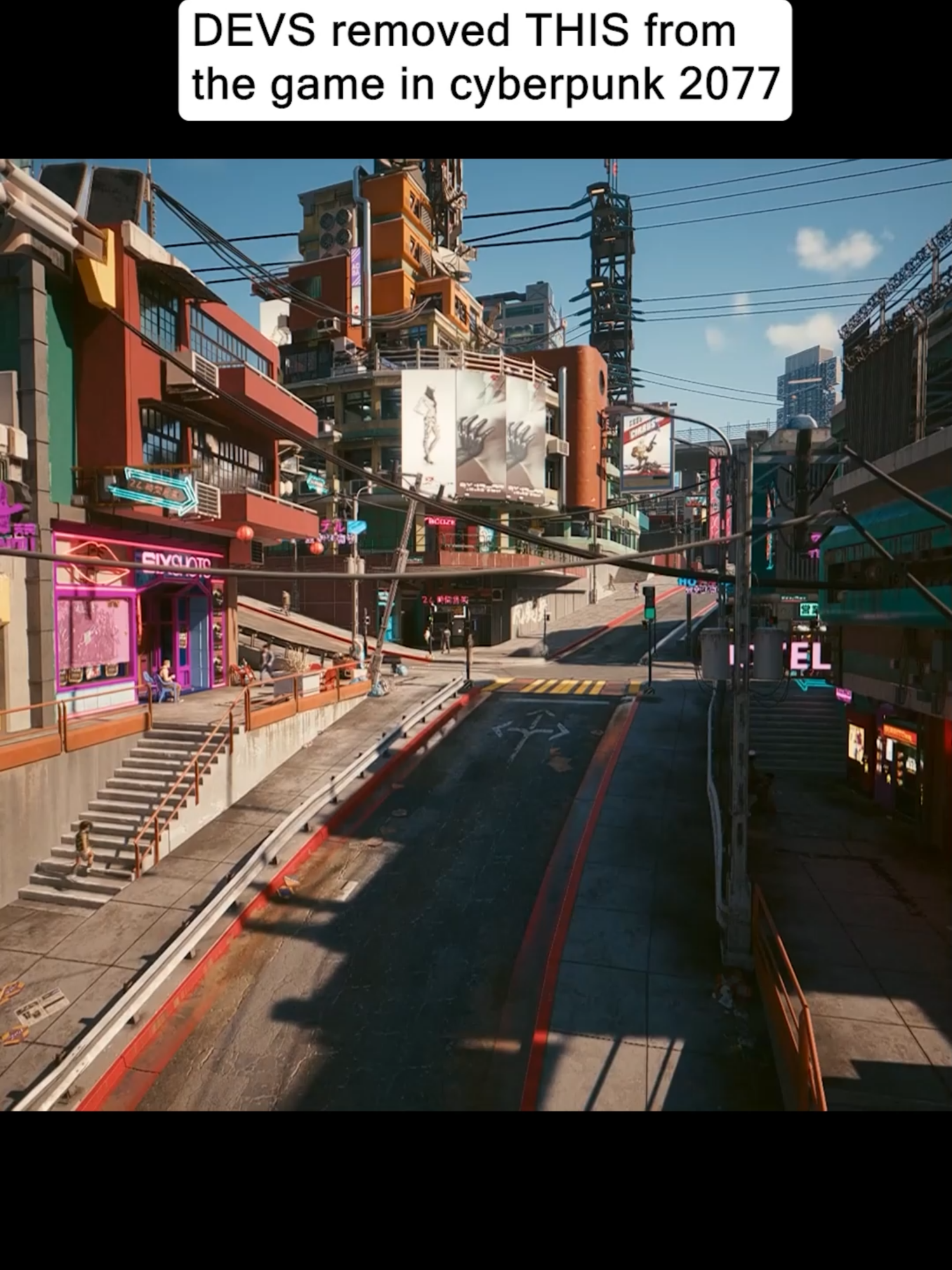 DEVS removed THIS from the game in cyberpunk 2077 #cyberpunk #cyberpunk2077 #gamingtiktok #foryour #cyberpunk2077gameplay #cyberpunkphantomliberty #cyberpunkedit #foryoupage #fypツ #twitchclips #fyp #pc