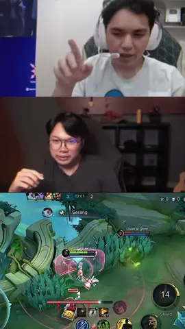 HAHAHAHA di bacotin goat san 😭#MLBB9TH #MLBB #karltzy #luminaire #ihsanluminaire 