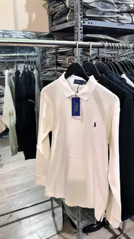 Áo Polo Tay Dài Ngựa Thêu #moingaymotoutfit #thoitrangquangchau #quanaoquangchau #aopolo #aotaydai 