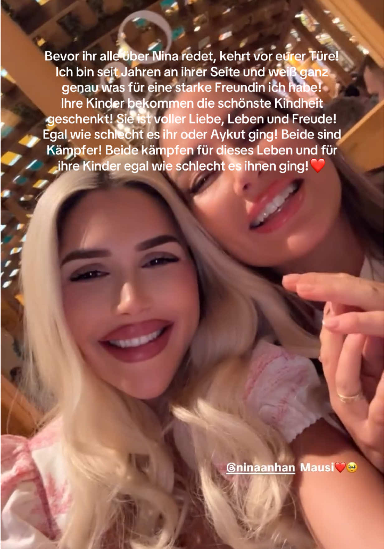 Ich bin einfach verdammt stolz auf dich!❤️ @Nina Anhan  mit Abstand die heftigste Powermama! #fürdich #foryou 