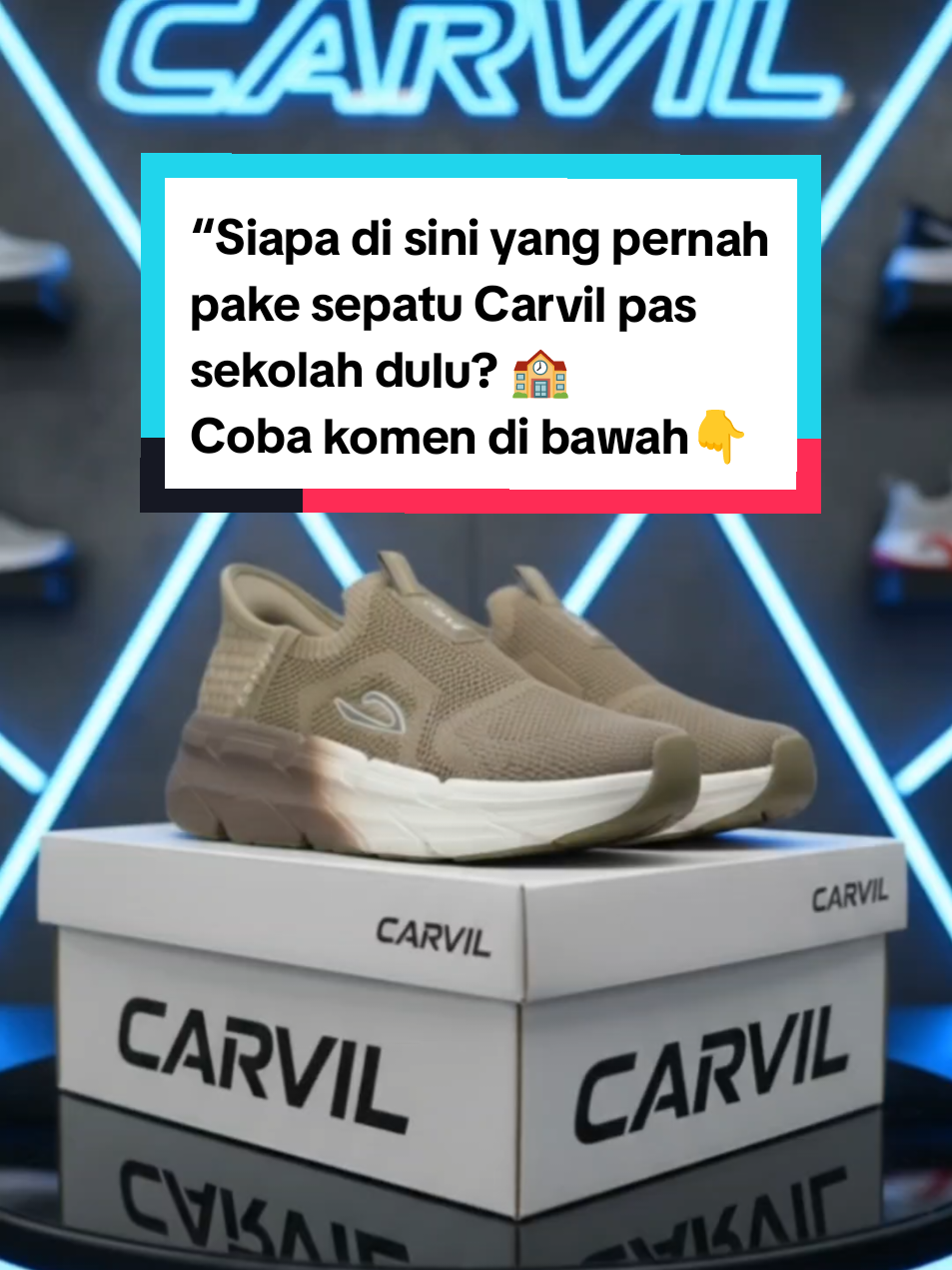 NEW, SEPATU SLIP ON DARI 