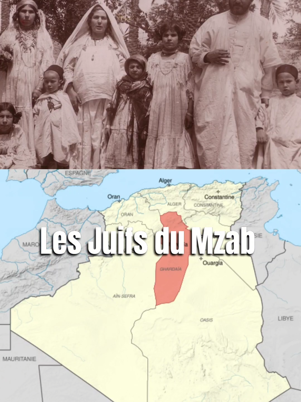 Les Juifs du Mzab est la seule communauté juive d'Algérie n'ayant pas bénéficié. du décret Crémieux. Découvrons son histoire. #amazigh #algerie #kabyle #juif #ghardaia 