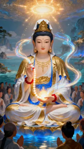 May Guanyin Bodhisattva bless your family. 嗡（ong）嘛（ma）呢（ni）叭（bei）咪（mei）吽（hong） #MindfulMoment #buddhistmantra见者翻身🙏🏻 #พระพุทธเจ้ามหาศาสดาโลก #พระพุทธศาสนา #kaman 
