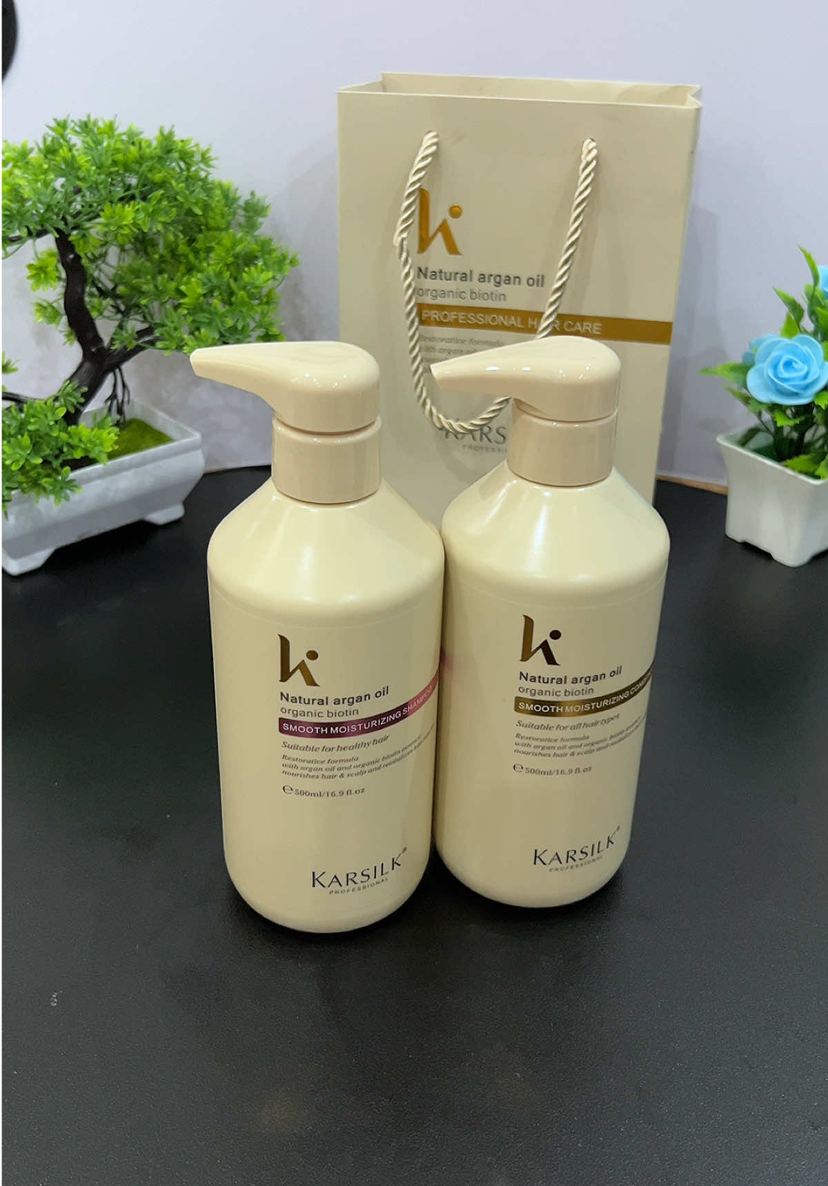 Cặp phục hồi chuyên sâu cho tóc hư tổn ạ #daugoi #daucap #daugoikarsilkchinhhang #xuhuong #tranghatay96 