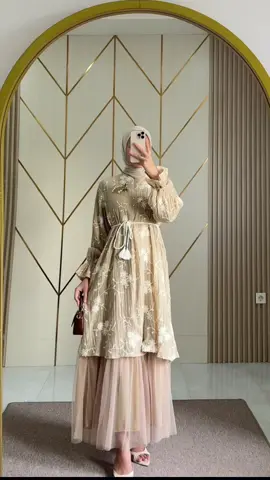 Outfit lebaran Day 1 #promomakanharian #fyp #outfitlebaran #fatunhijabs #gamislebaran2026 