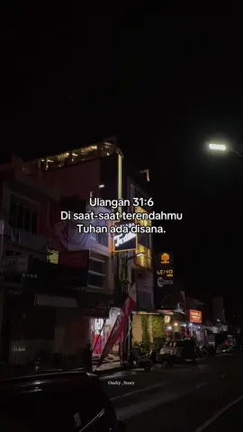 Percayalah kalau Tuhan selalu menyertai kita.🙏😇 #ayatalkitab#rohanikristen#quoteskristen#ondiy_story#inspirasikristen