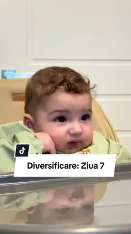 Ziua 7 de diversificare: Cartof dulce 🍠+dovlecel+carne de pasăre + un cățel de usturoi 🧄 #mamidematti #diversificare #fyp 