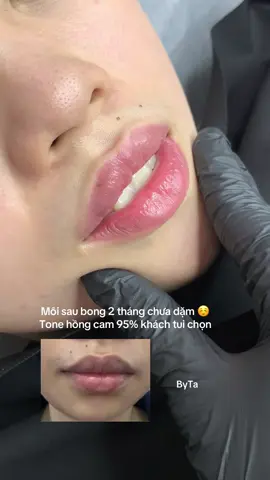 Ở đây có môi sau bong quay bằng cam thường #PhunMoiTuNhien #TrucAnhDangBeauty