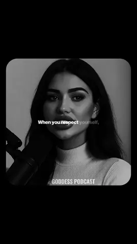Start respecting your self a bit more.  🎙️ The Godess Podcast. #selfrespect #highstandards #feminineenergy #motivatial