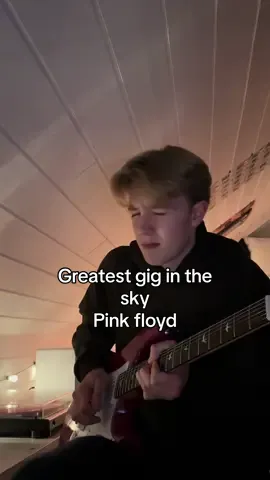 Greatest gig in the sky - @Pink Floyd but on guitar 🎸 #guitartok #pinkfloyd #guitarsolo 