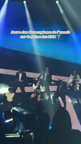 @Lenie reine du shoooooow (et de mon cœur 🫣) ! Hâte de te voir briller encore & toujours 🫶🏼✨ Bravo à notre duo francophone de l’année on l’a fait, WE MADE IT 🏆❤️ @Jungeli_  #NRJmusicawards2025 #NMA2025 #nma #lenie #jungeli 