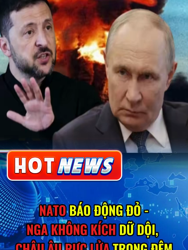 NATO BÁO ĐỘNG ĐỎ - NGA KHÔNG KÍCH DỮ DỘI, CHÂU ÂU RỰC LỬA TRONG ĐÊM #tinnhanh24h #chinhtrithegioi #tinnongtrongngay #VTVCAB #hotnews #viral #fyp #chiensutoancau #trump #putin #xungdotquocte