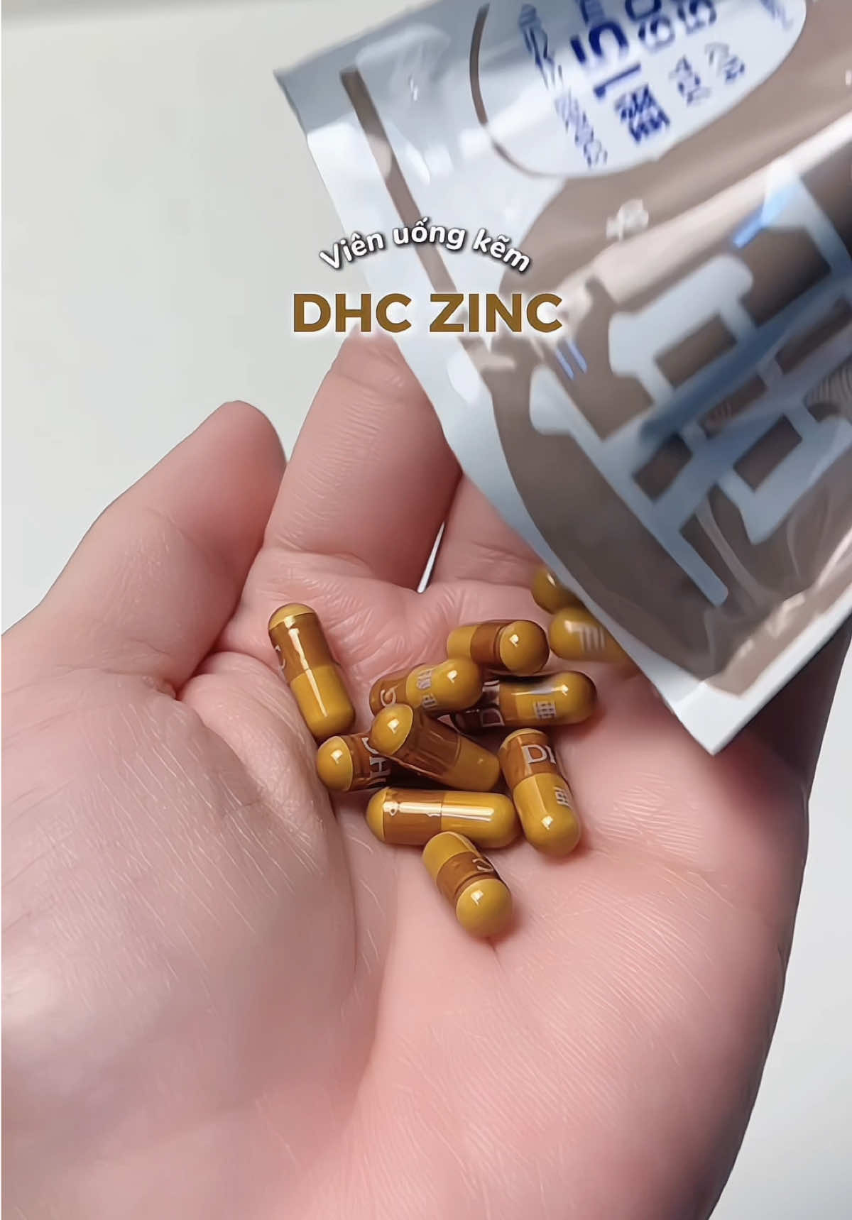 Tập luyện mà không bổ sung kẽm là 1 thiếu sót nha #dhcvn #kẽm #zinc #thucphambosung #fyp 