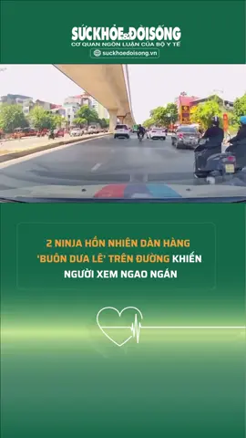 Hai chị gái hồn nhiên đang hàng giữa đường buôn chuyện #suckhoedoisong #tiktok #foryou #giaothong 