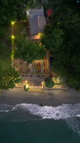 Sunset in Melanesian Beach Coffee Amban Beach Manokwari