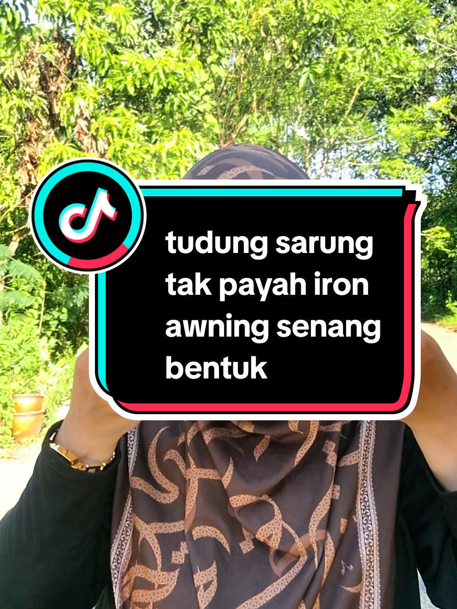 tudung sarung yang ni lain daripada yang lain..awning senang bentuk.nak gaya kan awning macam2 boleh...yang penting cutting terletak helok..yang paling best tudung ni tak payah gosok... #tudungsarung #tudungsarungviral 