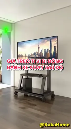 Giá treo tivi di động bánh xe xoay 360 độ#ketivi #xuhuong #viralvideo #viraltiktok #trending  @kakahome.decor  @kakahome.decor  @kakahome.decor 