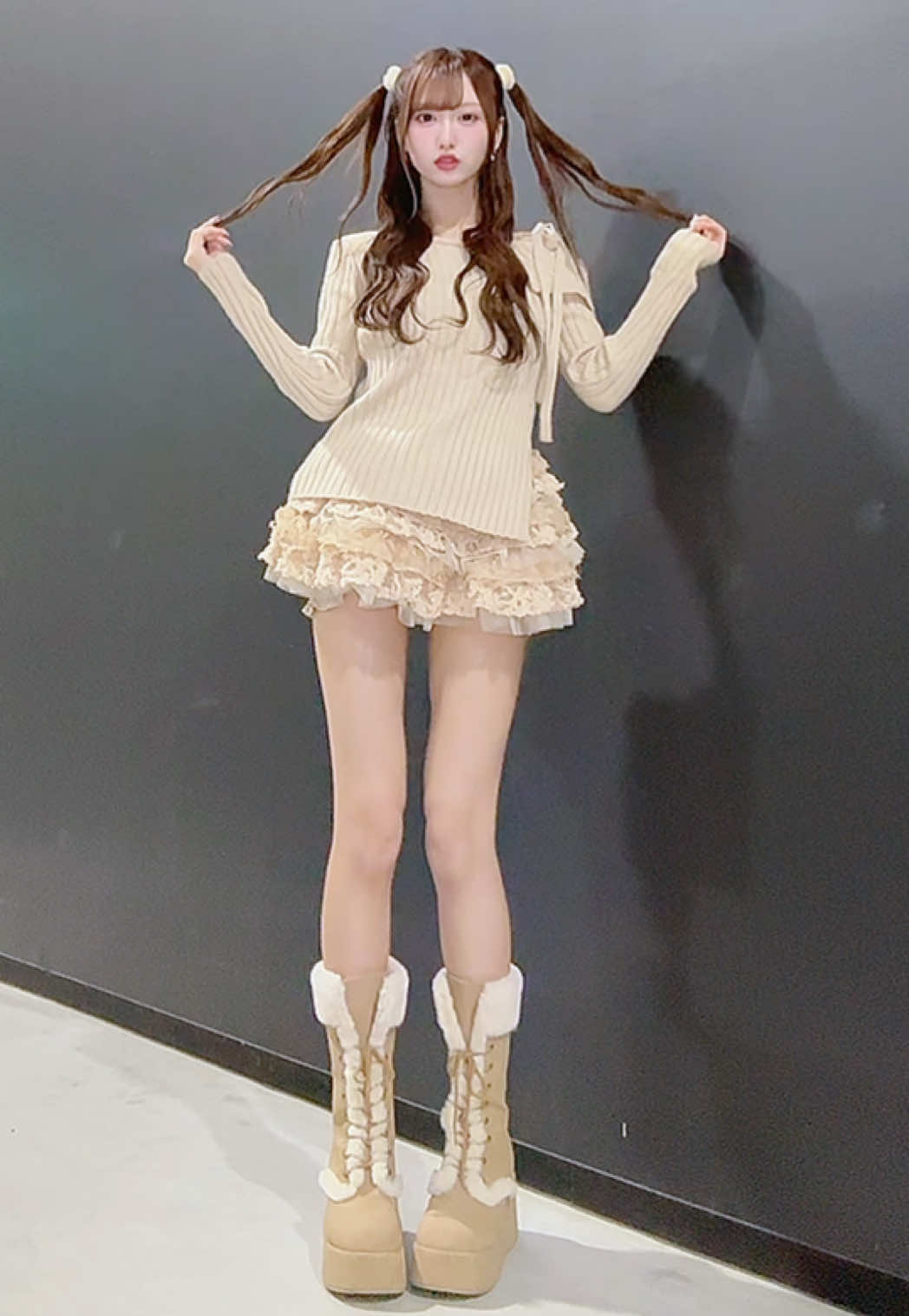 秋服きゃわ🐈🤍 #SKE48 #野村実代