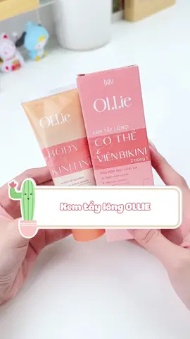 Tẩy lông sạch, không đau rát cho cả nhà đây ạ #ollie #xuhuongtiktok #xuhuong #tapxaykenh #viral 