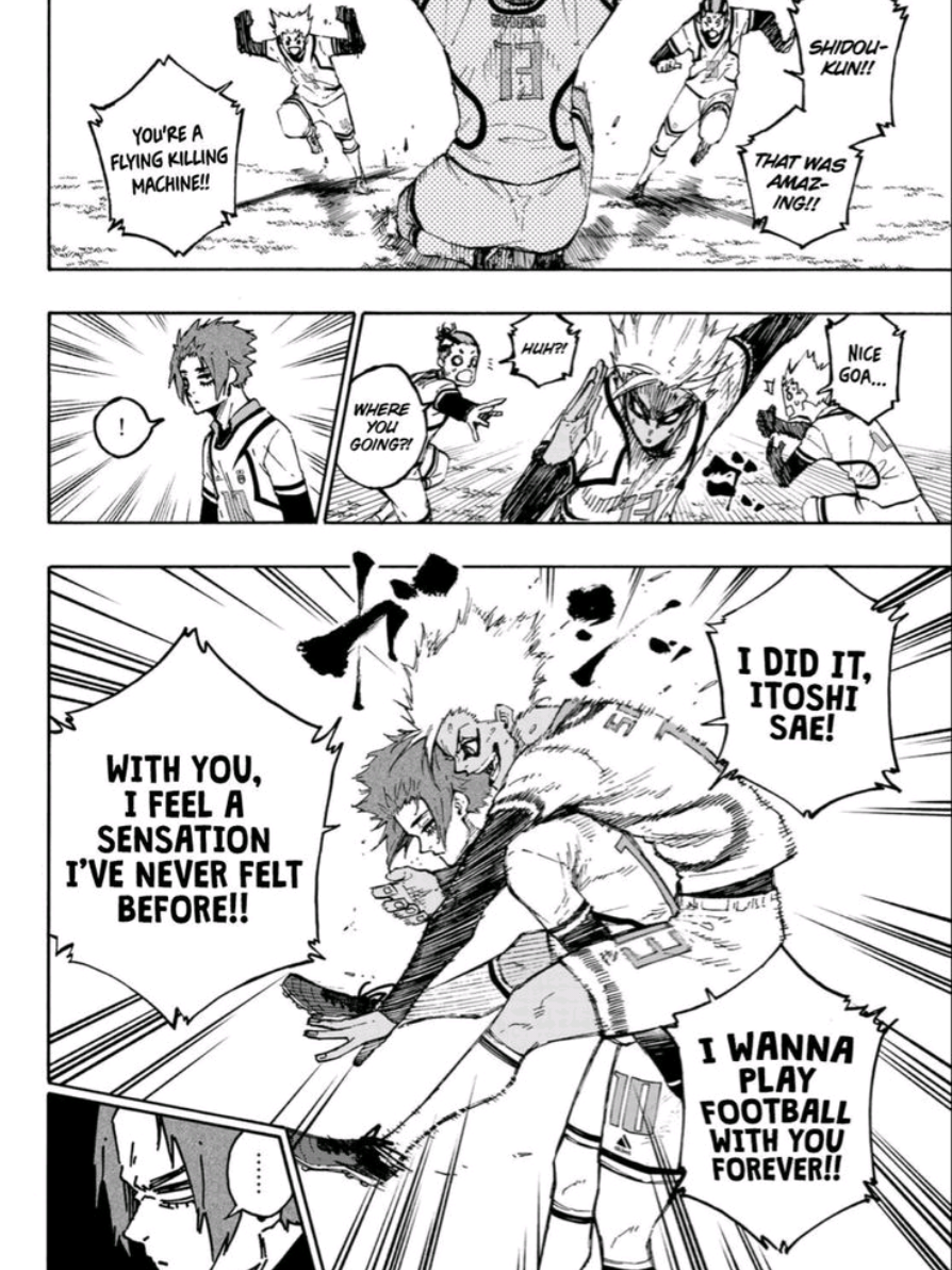 Me as shidou with the goat @Crigy as sae #azurelatch #football #peak #gaming #fyp 