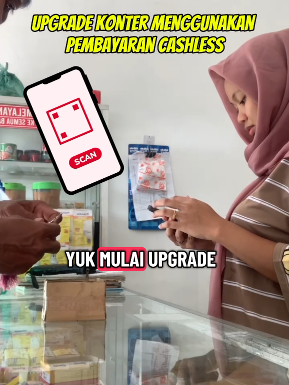 zaman makin maju,jngan sampe kalian gk upgrade metode pembayaran dikonter kalian. Dengan pakai InstaQris pasti lebih banyak menarik pelanggan🤑@instaqris  #instaqris #metode #pembayaran 