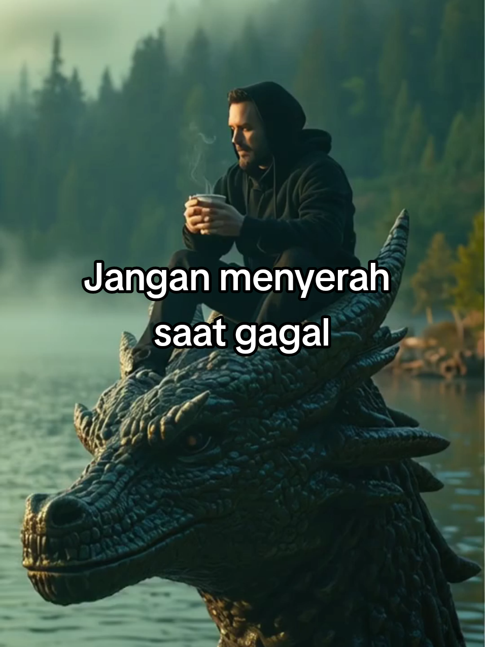 Gagal itu bagian dari perjalanan, menyerah itu akhir dari segalanya... #quotes #motivasi #pengingatdiri #foryou 