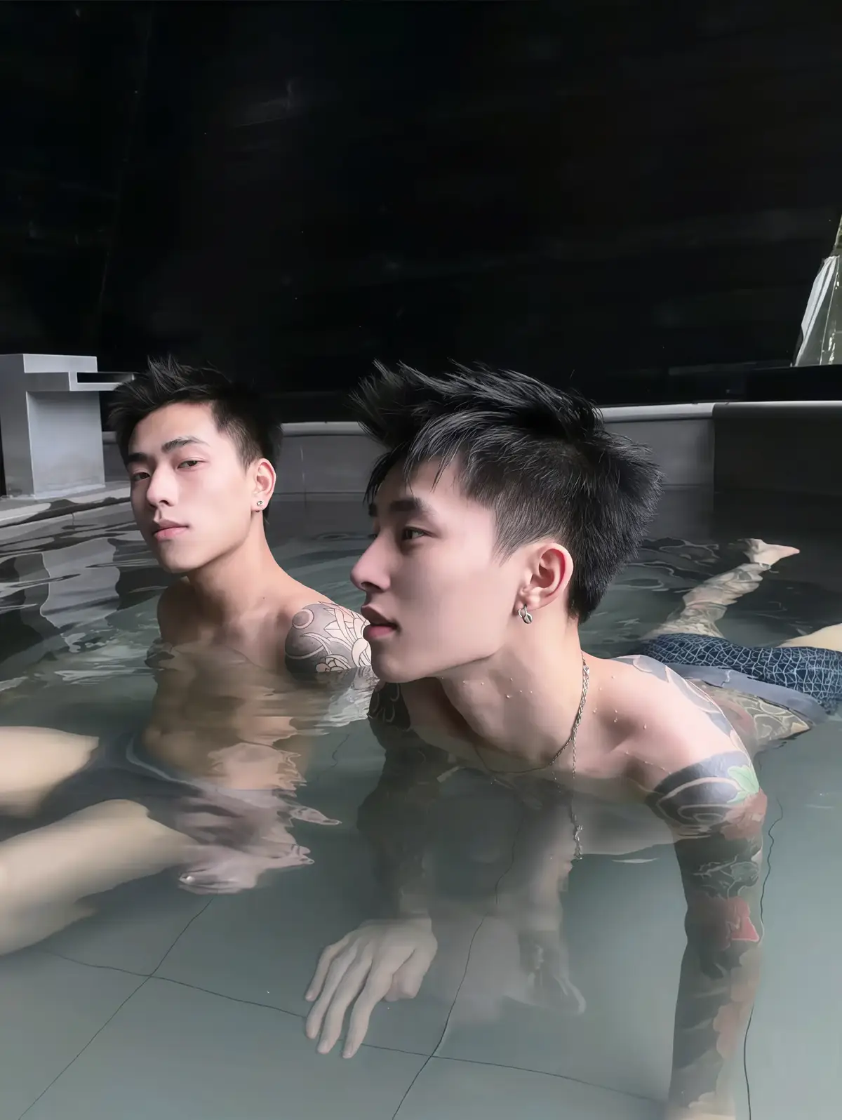 回去告诉你妈有个花臂的男孩想给你一个家两位主播