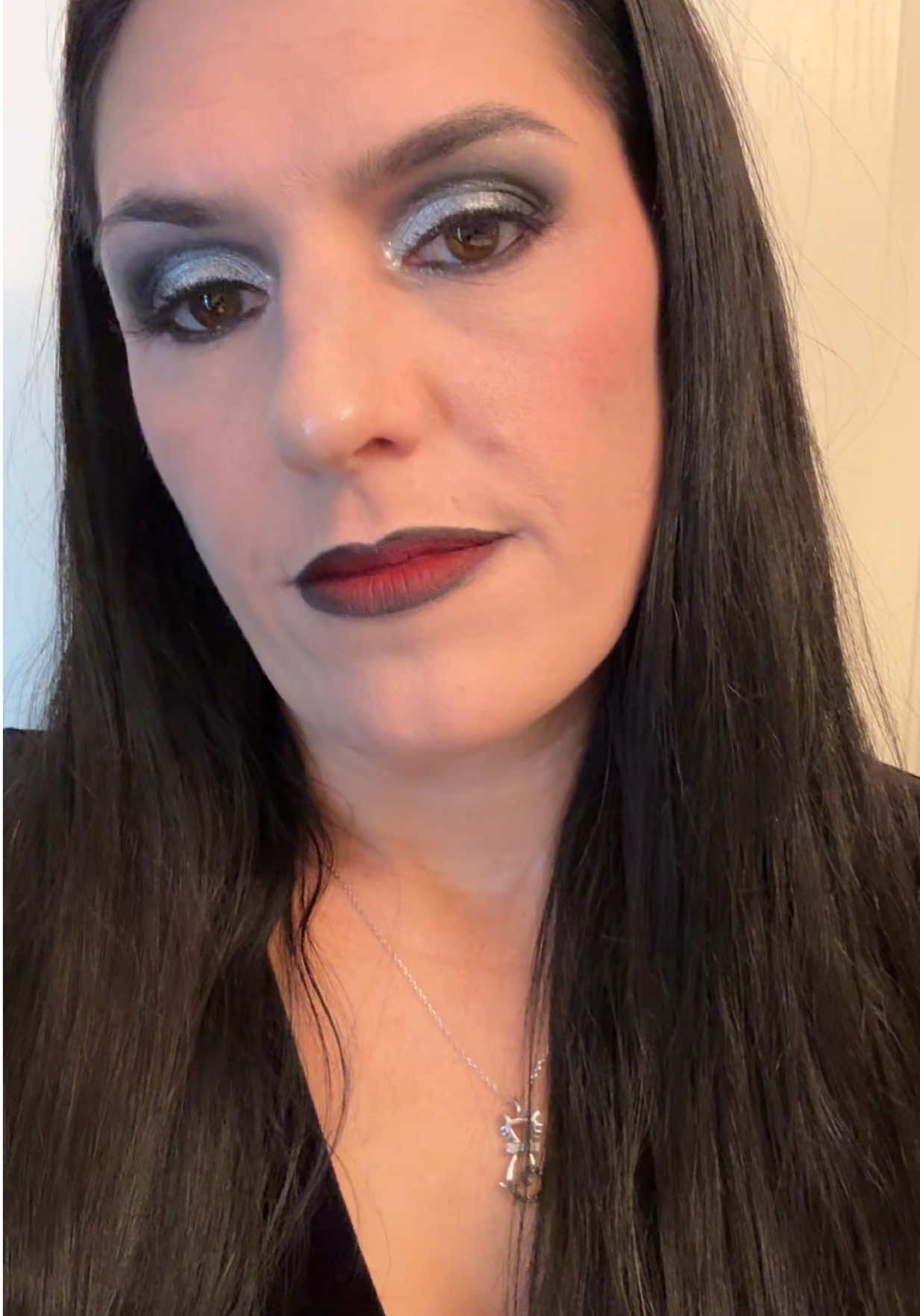 #Spooky #MorticiaAdams #MakeupTransition #Makeup #Halloween 