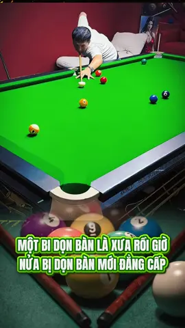 “NỬA” BI DỌN BÀN MỚI ĐẲNG CẤP #tuyentapbilliard #billiards #snooker #LearnOnTikTok #billiardschallenge 