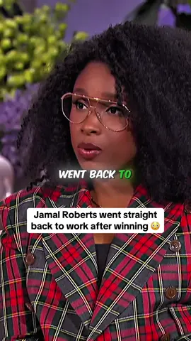 Jamal Roberts went straight  back to work after winning 😳 #jamalroberts #jenniferhudson #americanidol2025 #fyp #viral 