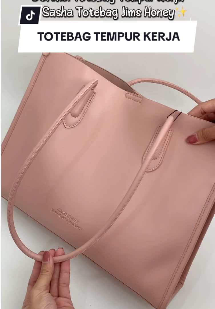 Buat yang cari totebag simple buat kerja dan bisa muat banya ya Sasha Bag Jims Honey ini guys jawabannya! 😍💕 dijamin worth it banget! ✨  #sashabagjimshoney #totebag #Jimshoneysurabayastore  #PromoGuncang1010 #GajianSale -orv 