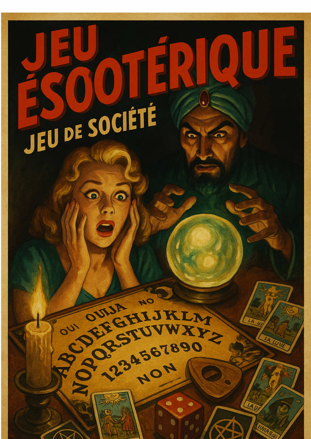 Les jeux d’inspiration ésotérique avec Patrick Burensteinas. #alchimie #esoterisme #magie #jeux #jeuxdesociété 