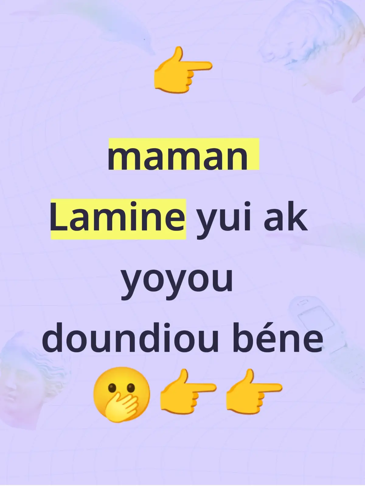#mamalamine yui ak yoyou  doundiou béne @Mama Lamine @Papito bou mama lamine 2✪ @mor bou mama Lamine2✅️💯 