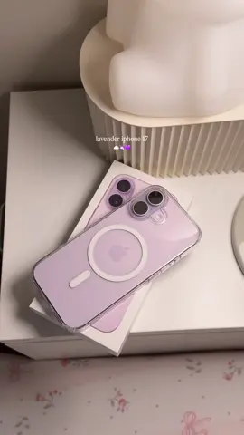 iphone 17 lavender for clear case ☁️💜 #iphone17 #iphonecase #caseiphone #iphone17lavender  (case:@nikki.milanan )