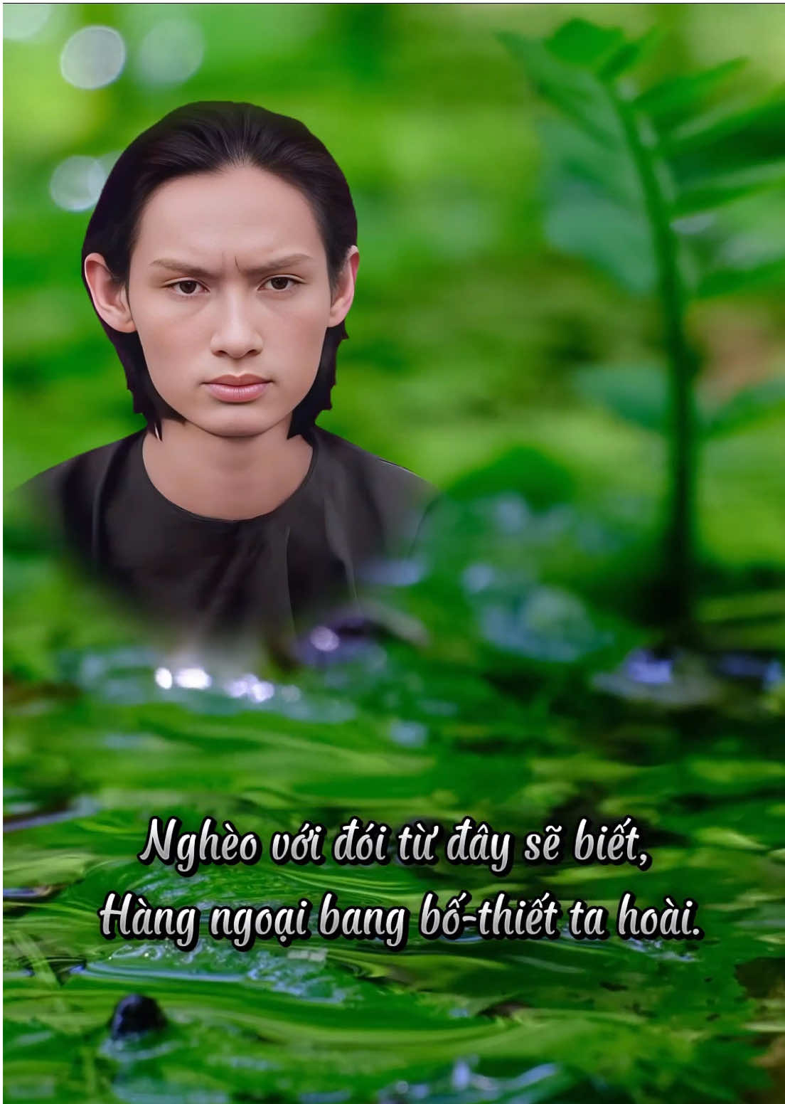 Trích đoạn: “ Nghèo với đói từ đây sẽ biết, Hàng ngoại bang bố-thiết ta hoài. Nên bá-gia hãy rán miệt-mài, Dầu rách rưới cũng mau cần-kiệm.” @🪷Út Hoa🪷 PGHH #pghh 