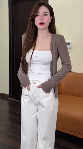 Áo Khoác Cardigan Dáng Dài Cao Cấp Sang Trọng Nàng Thơ#aokhoacngoai #aokhoaccadigan #aocadigan #thoitrangnu #xuhuongtiktok 