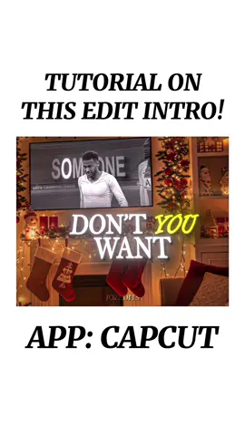 LAST CHRISTMAS TREND INTRO TUTORIAL IN #CapCut ! #jxnxtutorials #capcutpioneer #edithelp #capcuthelp 