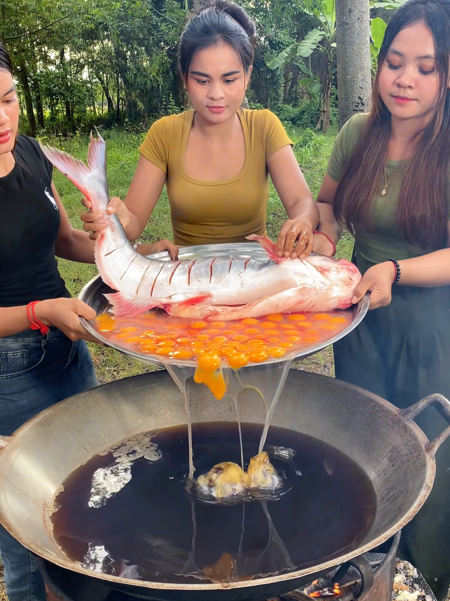 How to crispy fish with egg recipe